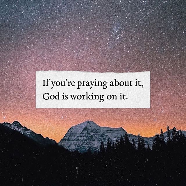 God is Working on It