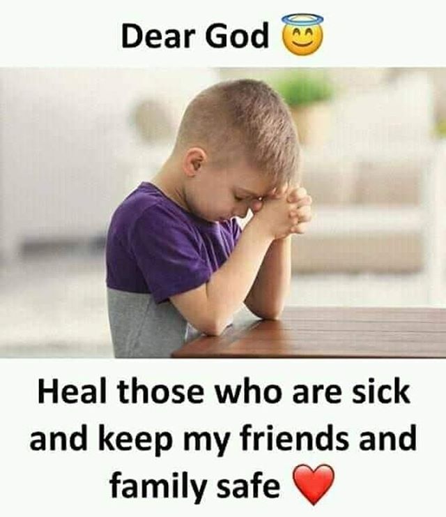 Pray for the sick