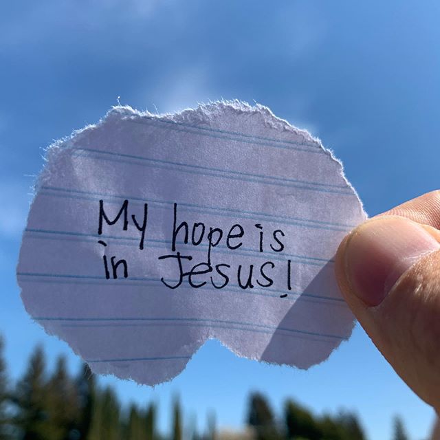 My Hope is in Jesus