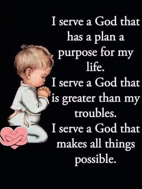 God has a plan a purpose for my life