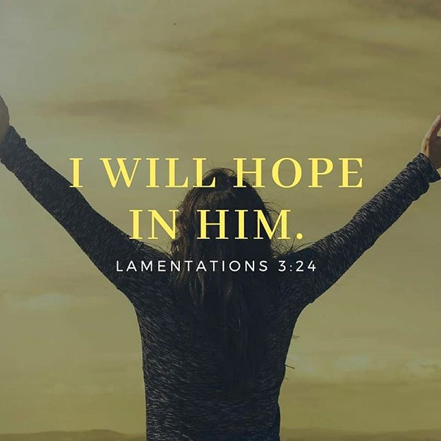 I will hope in Him
