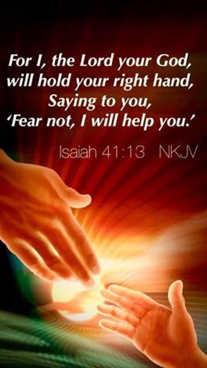 Fear not, I will help you