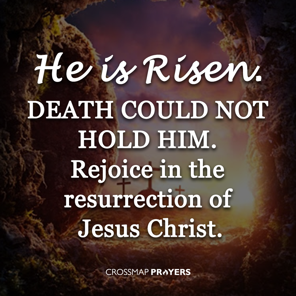 He is risen