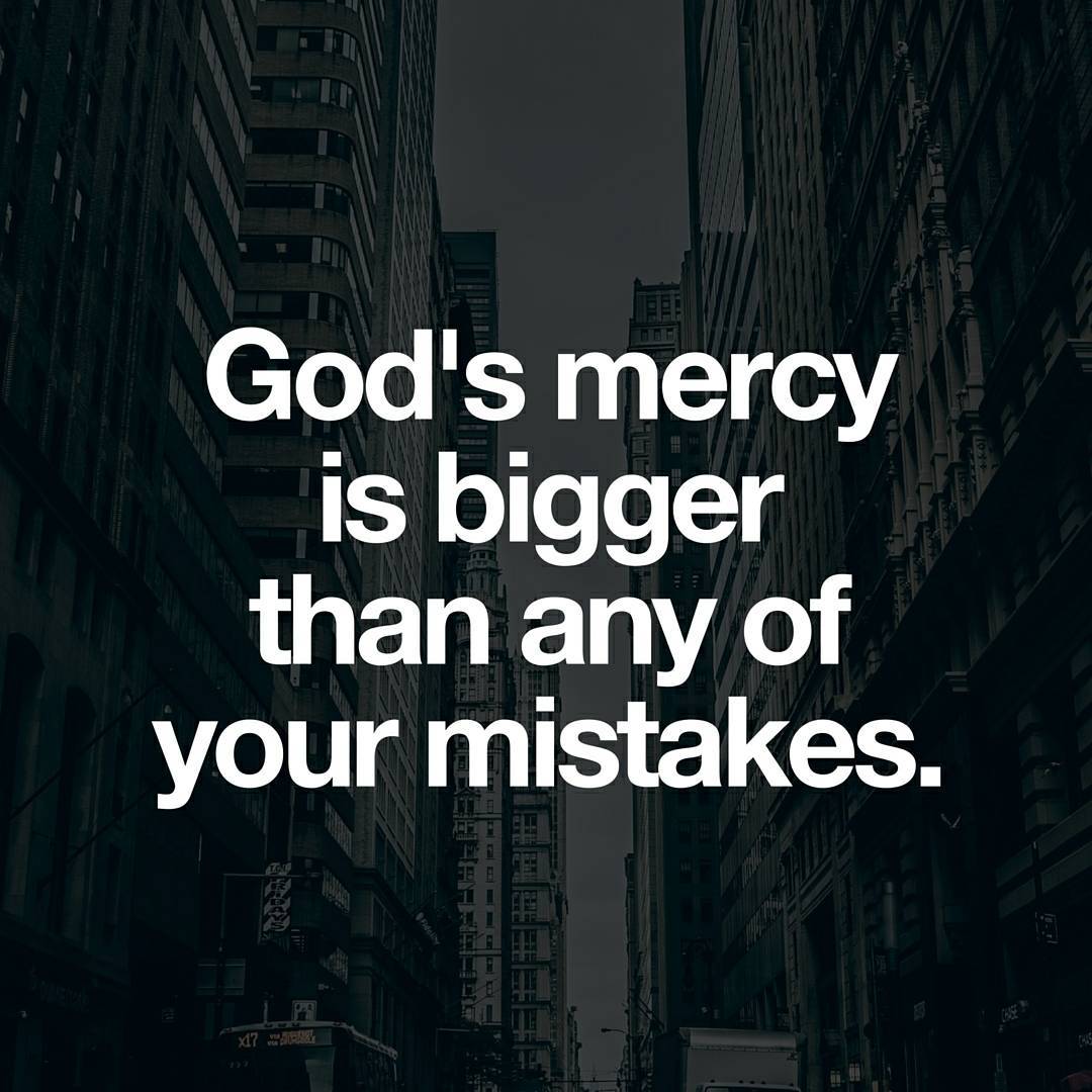 God's mercy is bigger