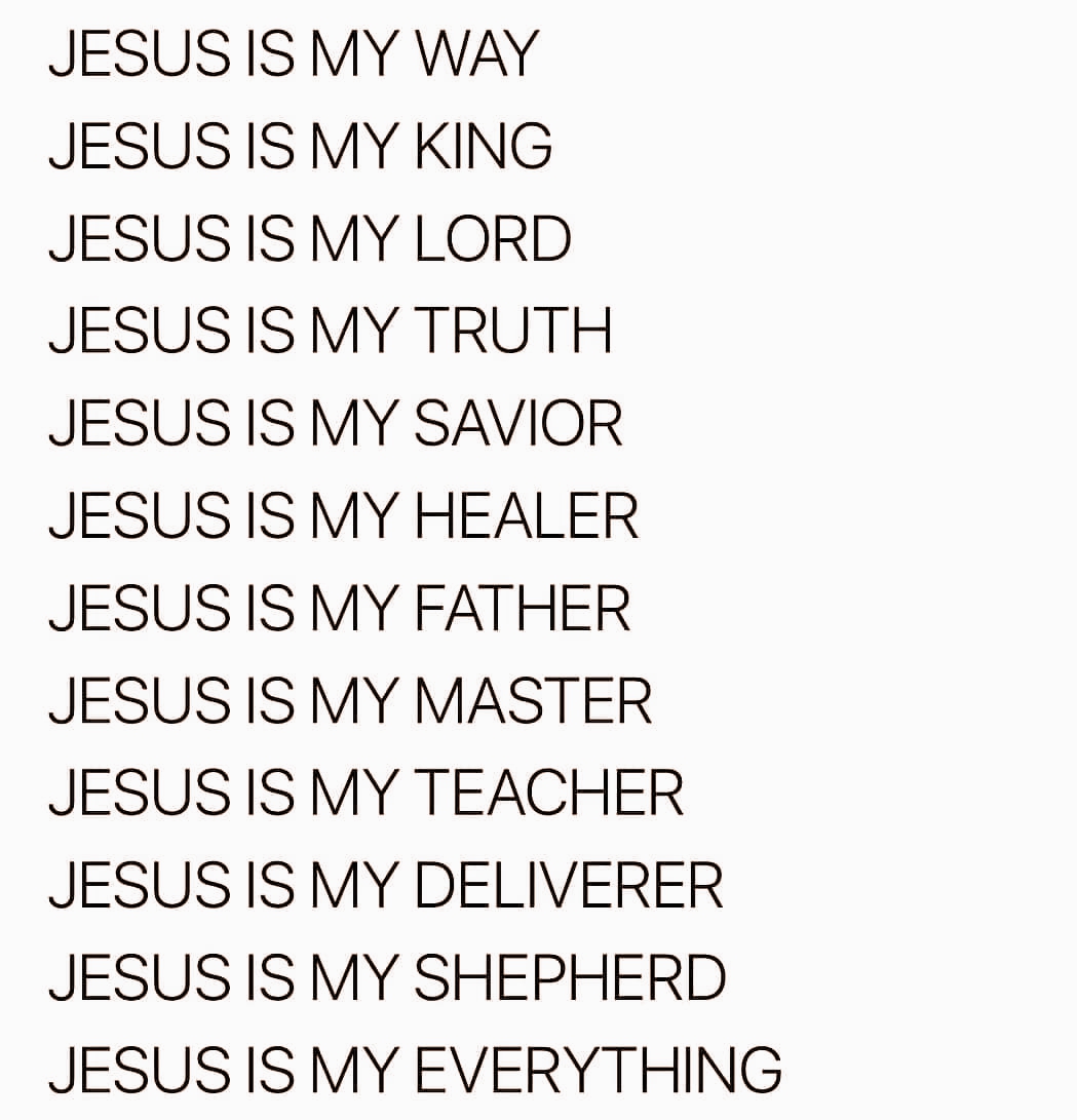 Jesus is My Everything