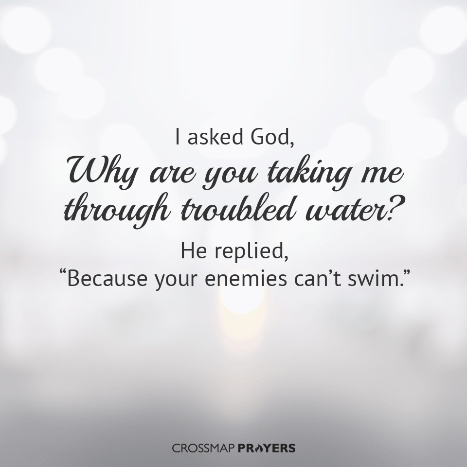 Why Does God Takes Us Through Troubled Waters?