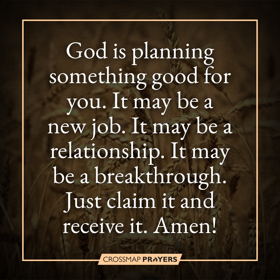 God's Good Plan For You
