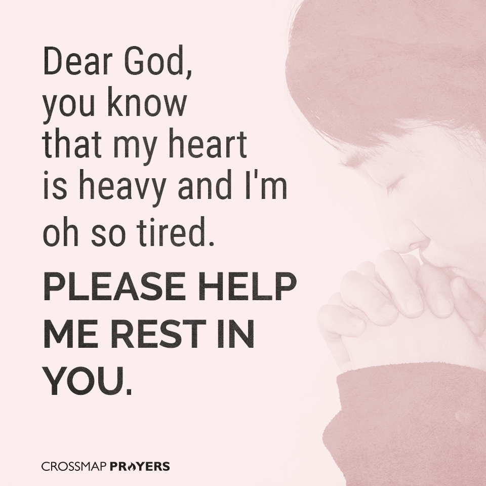 Help Me Rest In You, God