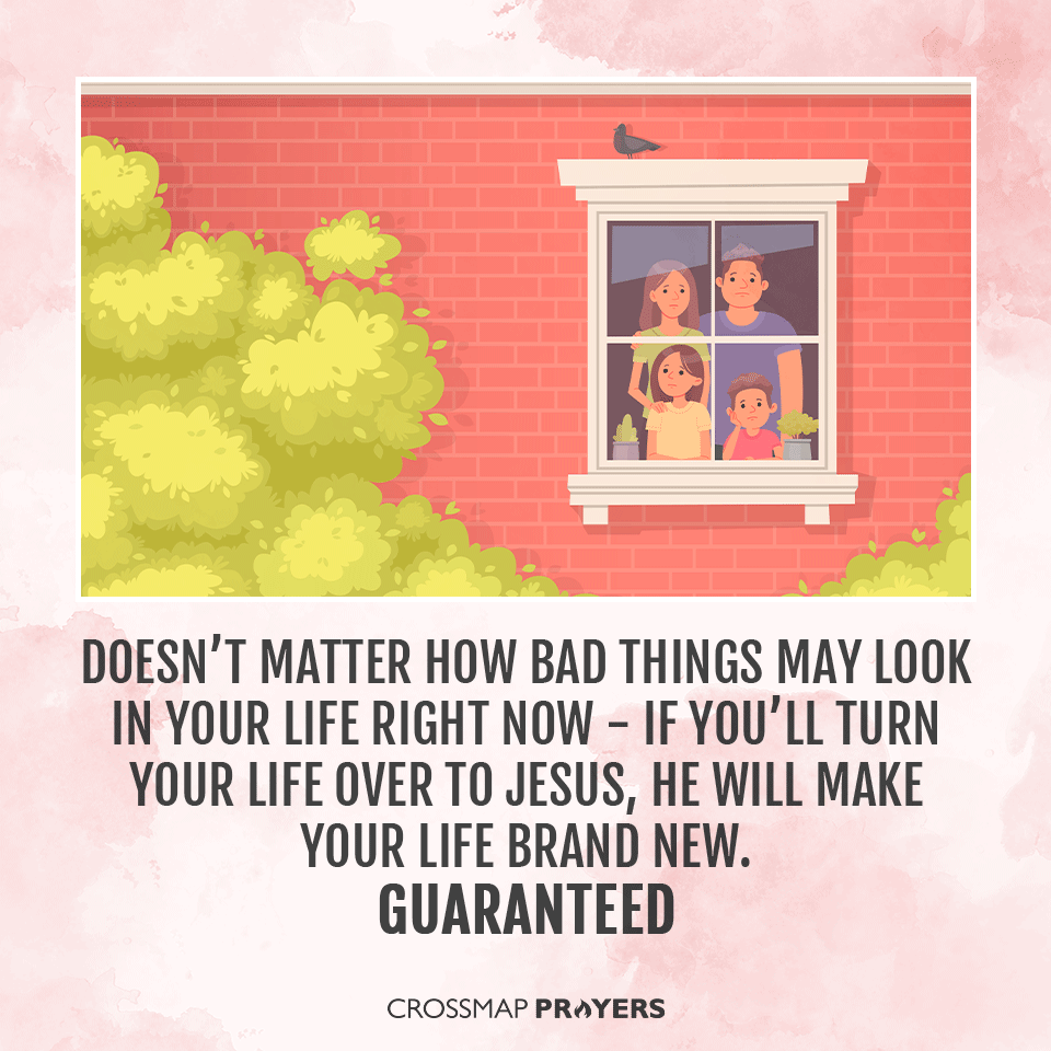 Jesus Guarantees A Brand New Life
