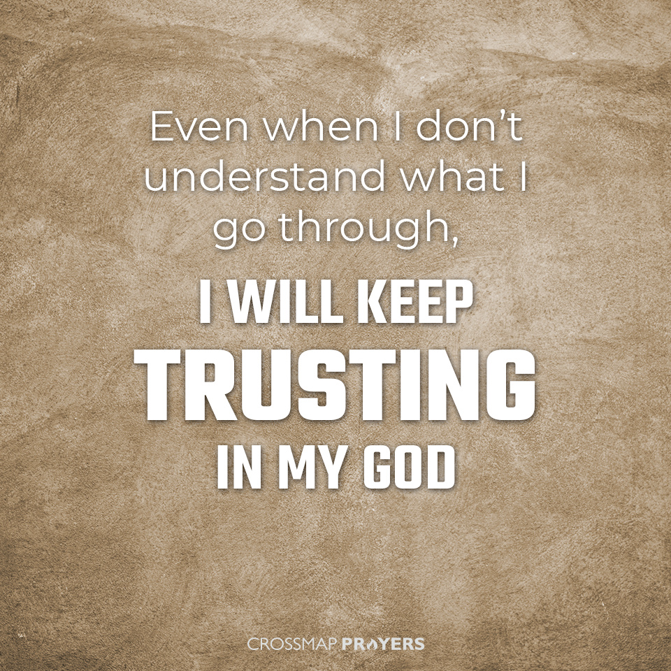 Keep Trusting God