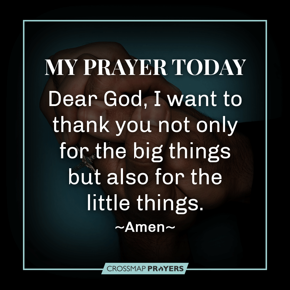 My Prayer Today