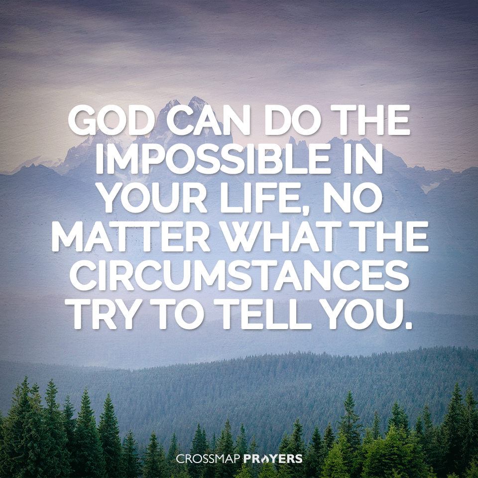 Nothing Is Impossible To God