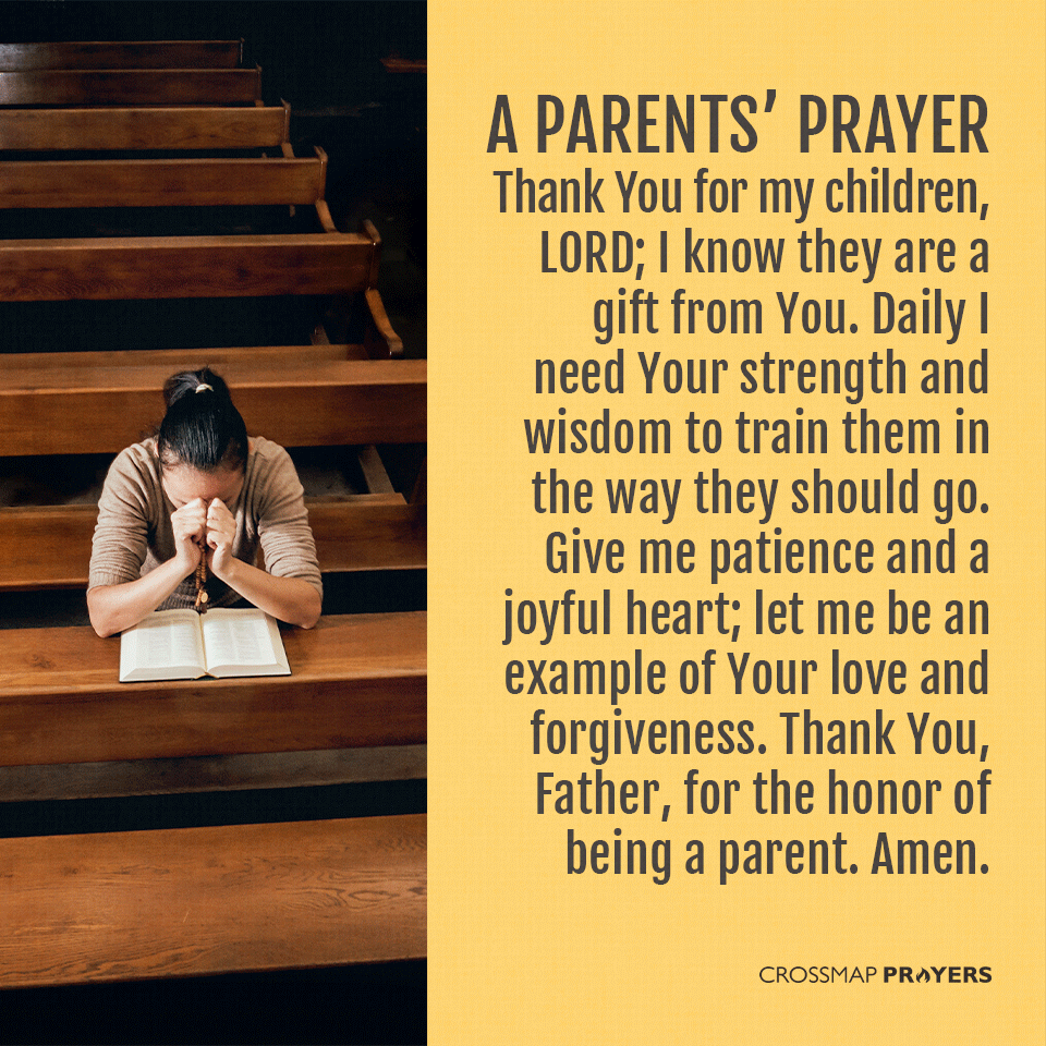 A Parents' Prayer