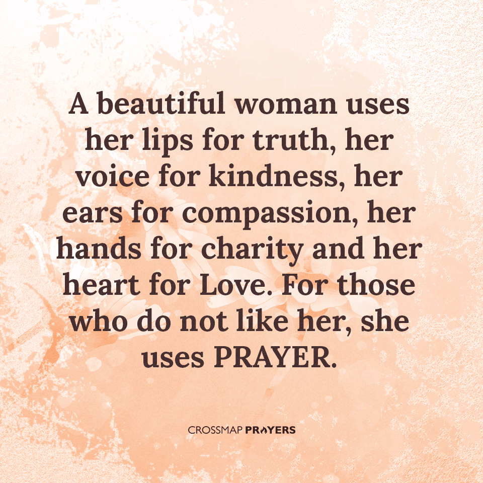A Woman's Prayer