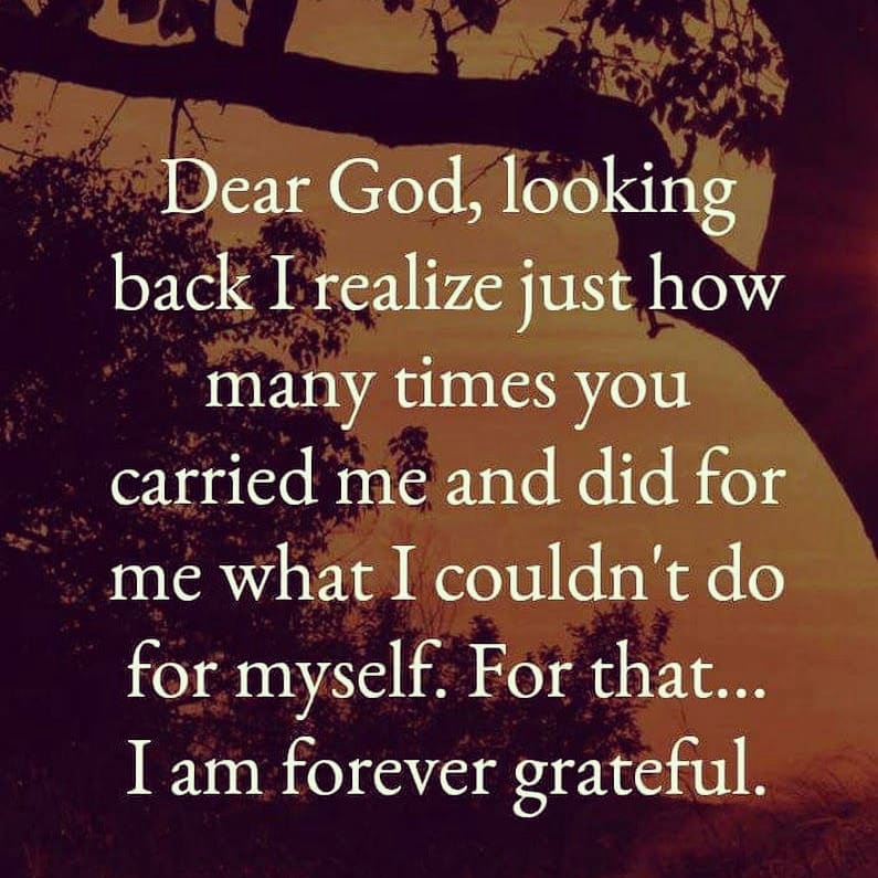 Forever Grateful To God