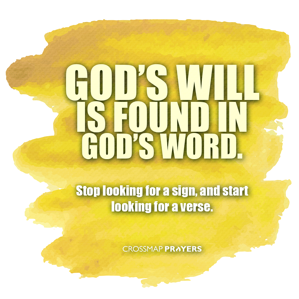 God's Will And Word