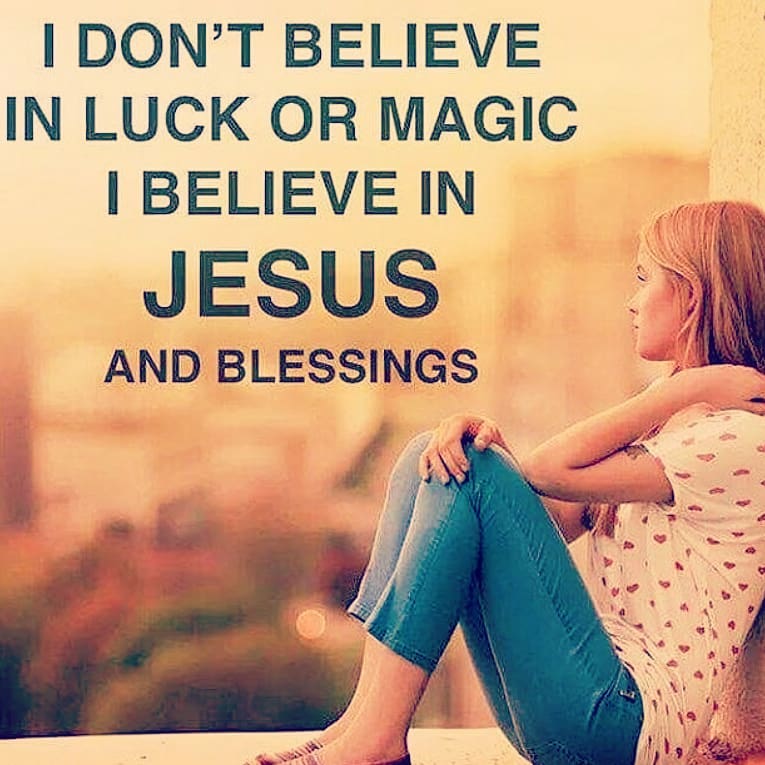 Jesus And Blessings