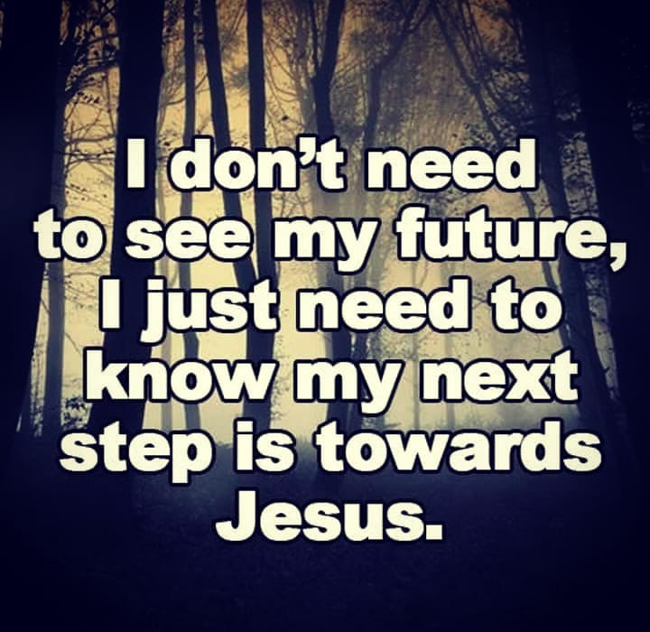Next Step Towards Jesus