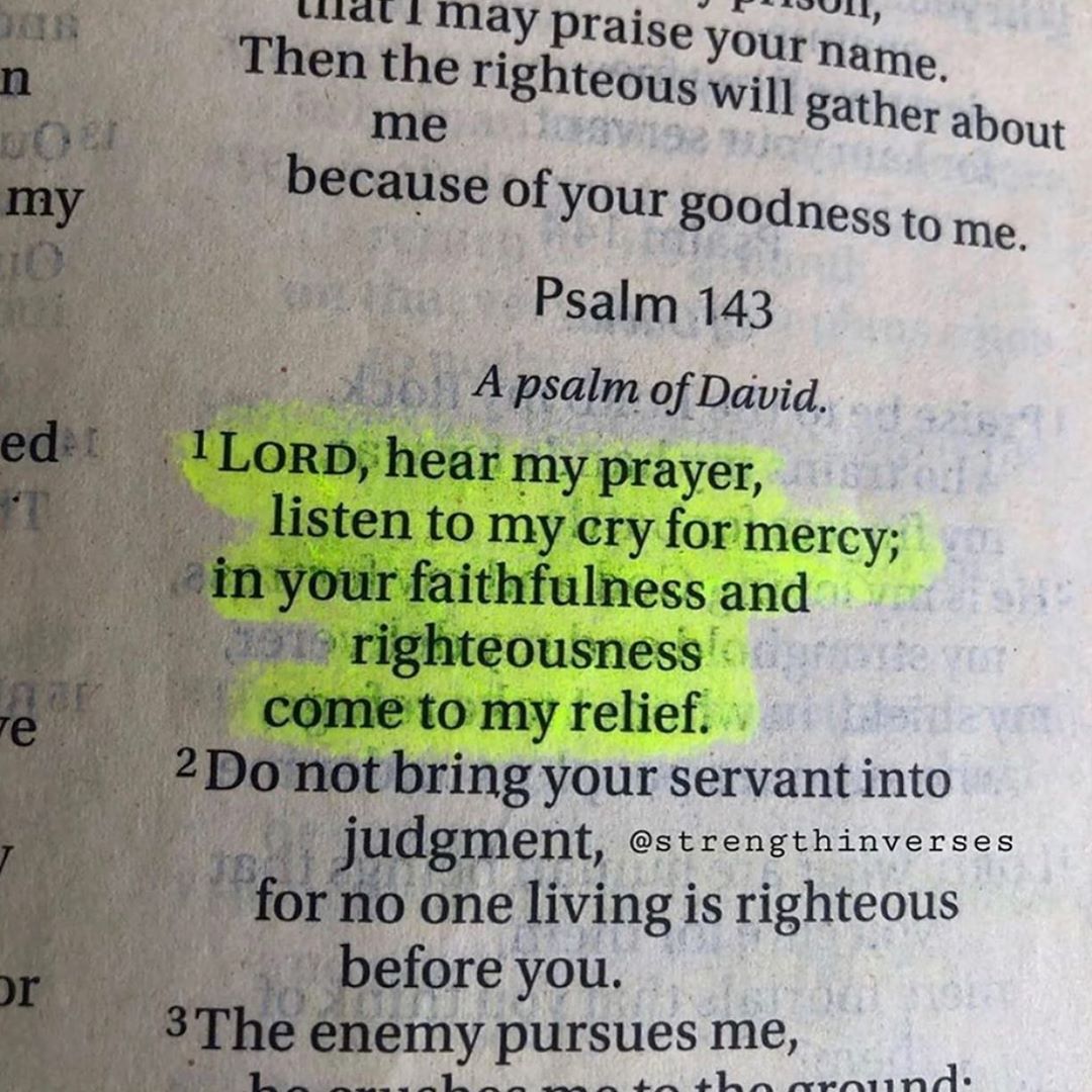 Psalm 143:1