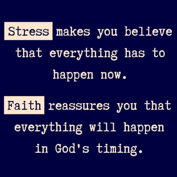Stress And Faith