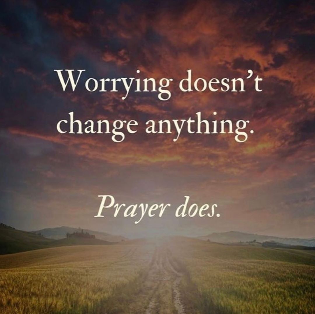 Worrying And Praying