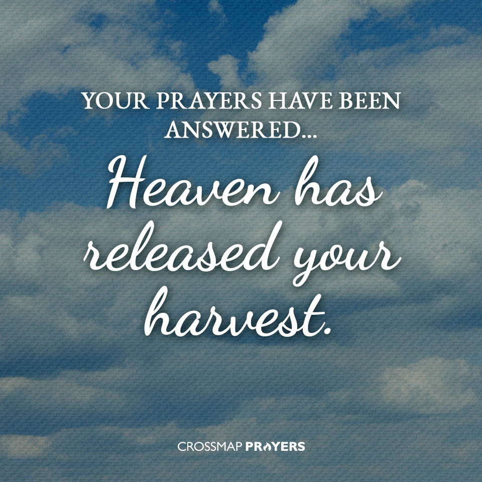 Your Harvest Has Been Released