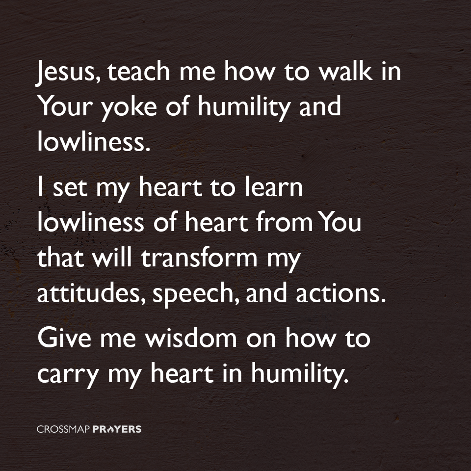 Jesus' Yoke Of Humility