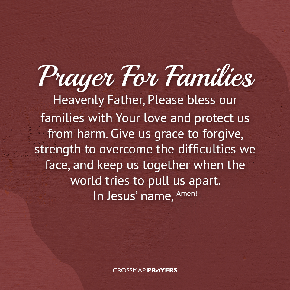 Prayer For Families
