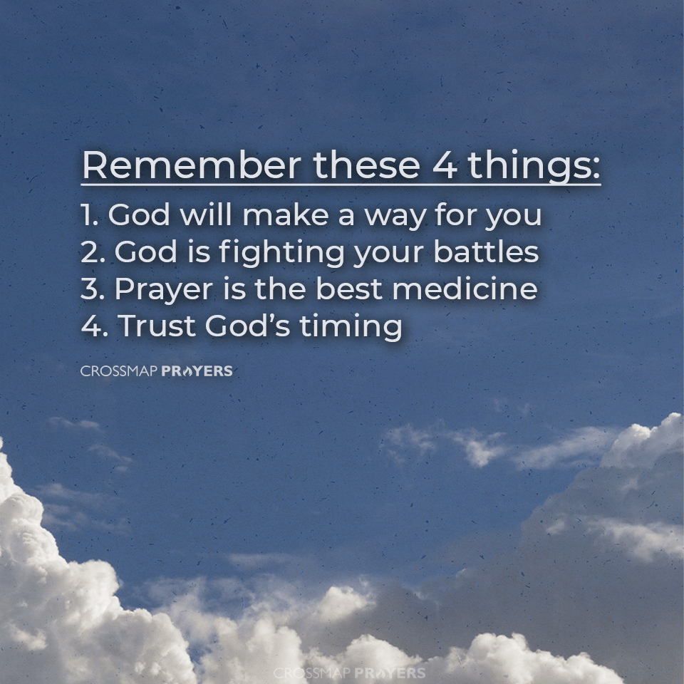 4 Things To Remember