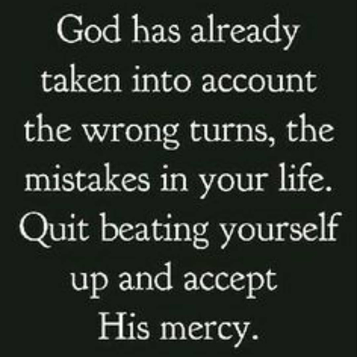 Accept God's Mercy