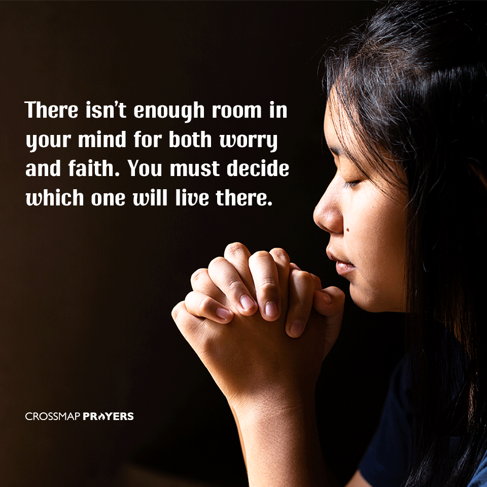 Between Worry And Faith