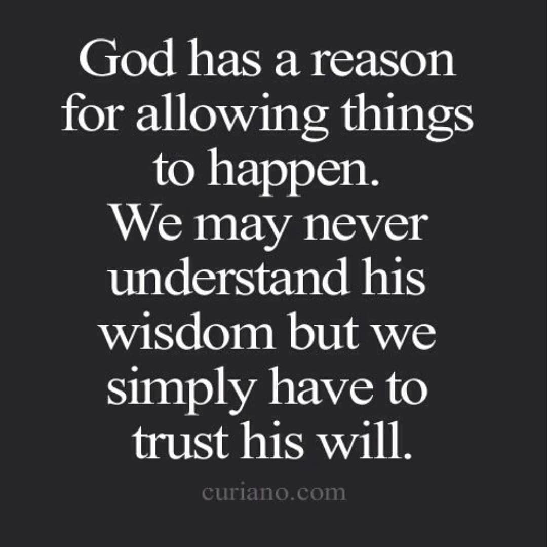 God Has A Reason