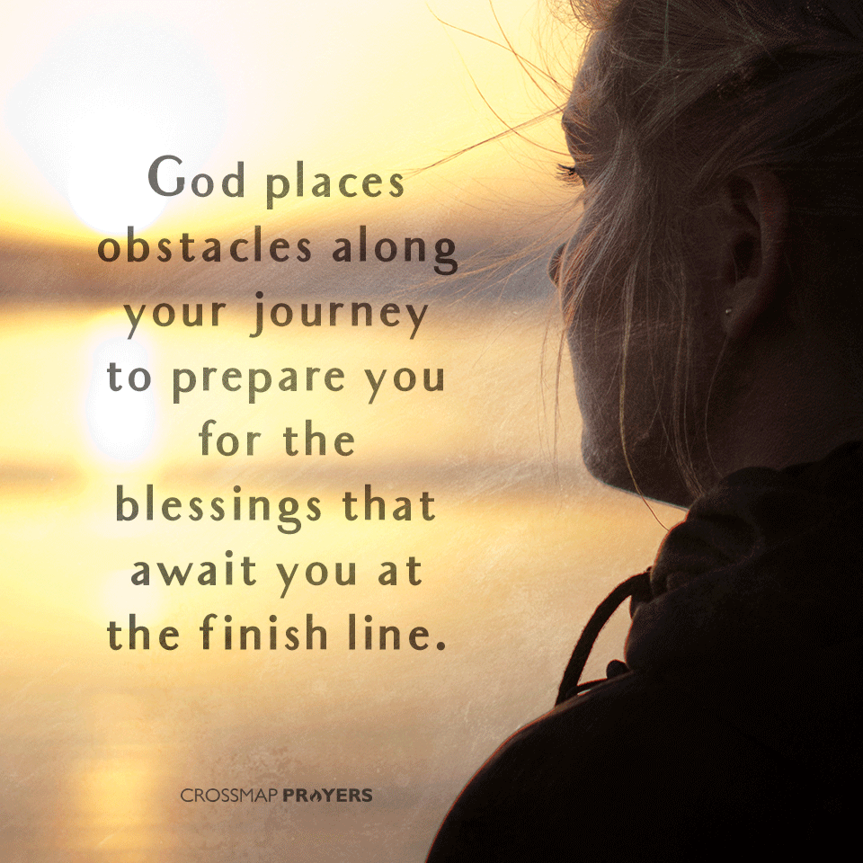 God Places Obstacles