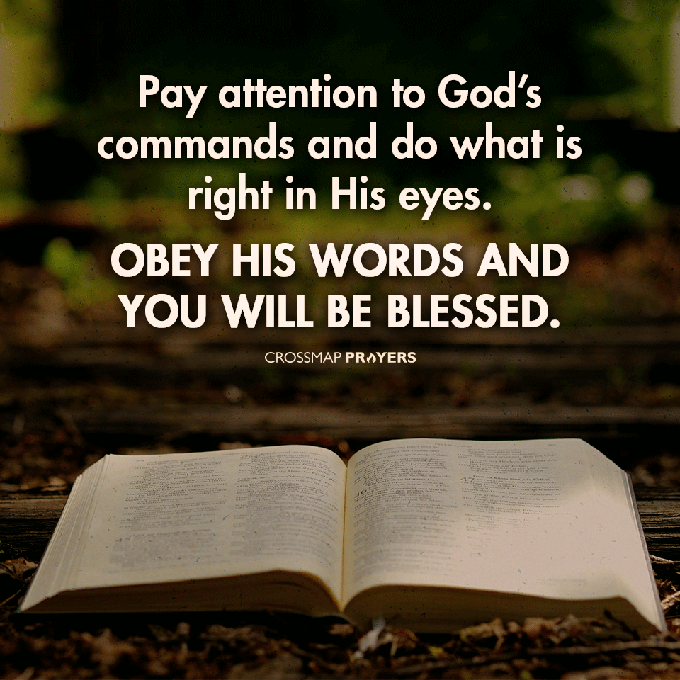 Obey God's Words