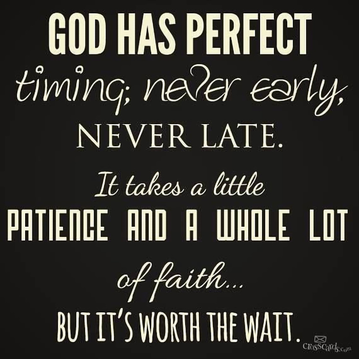 Patience And Faith