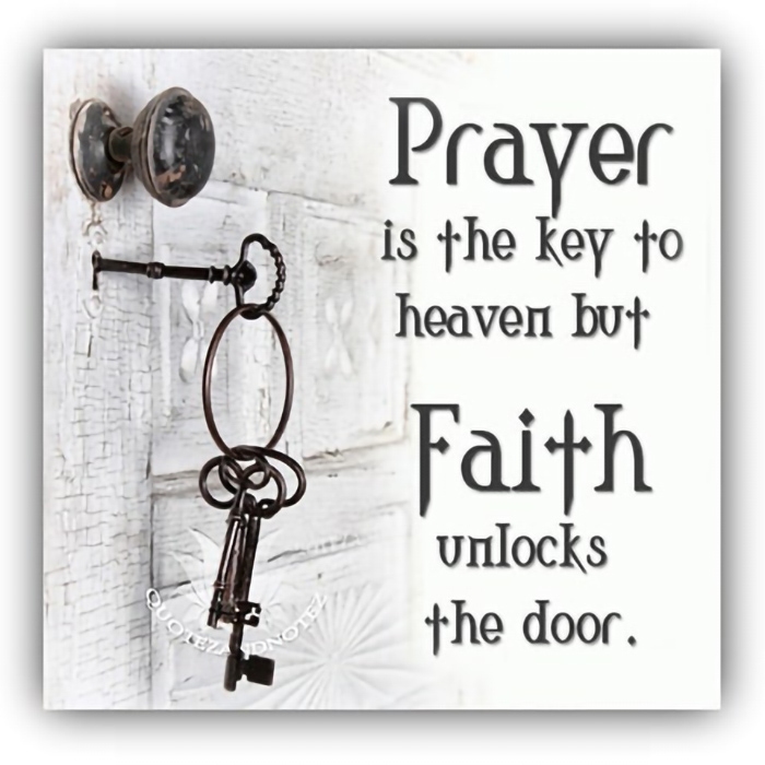 Prayer And Faith