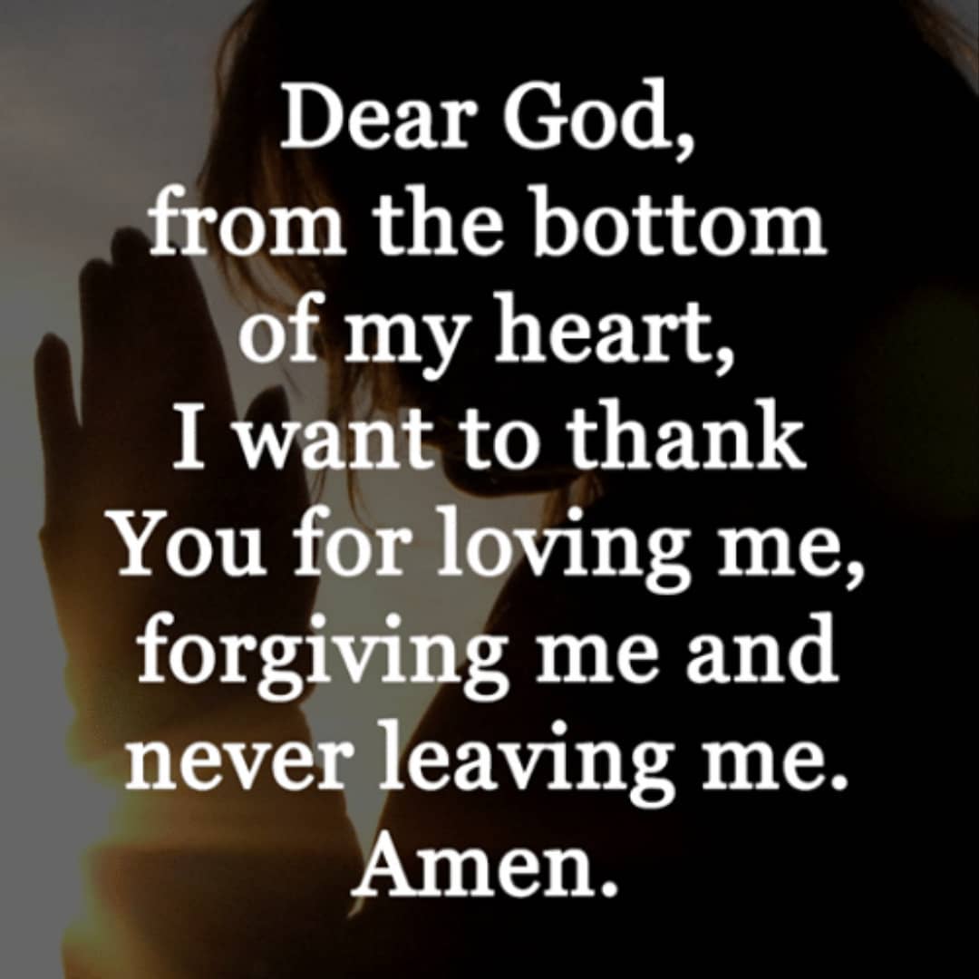 Thank You, God!