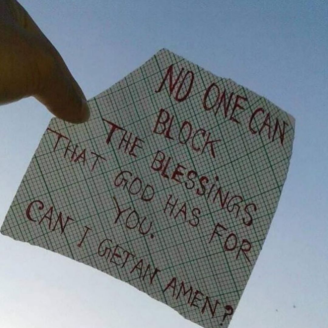 Your Blessings