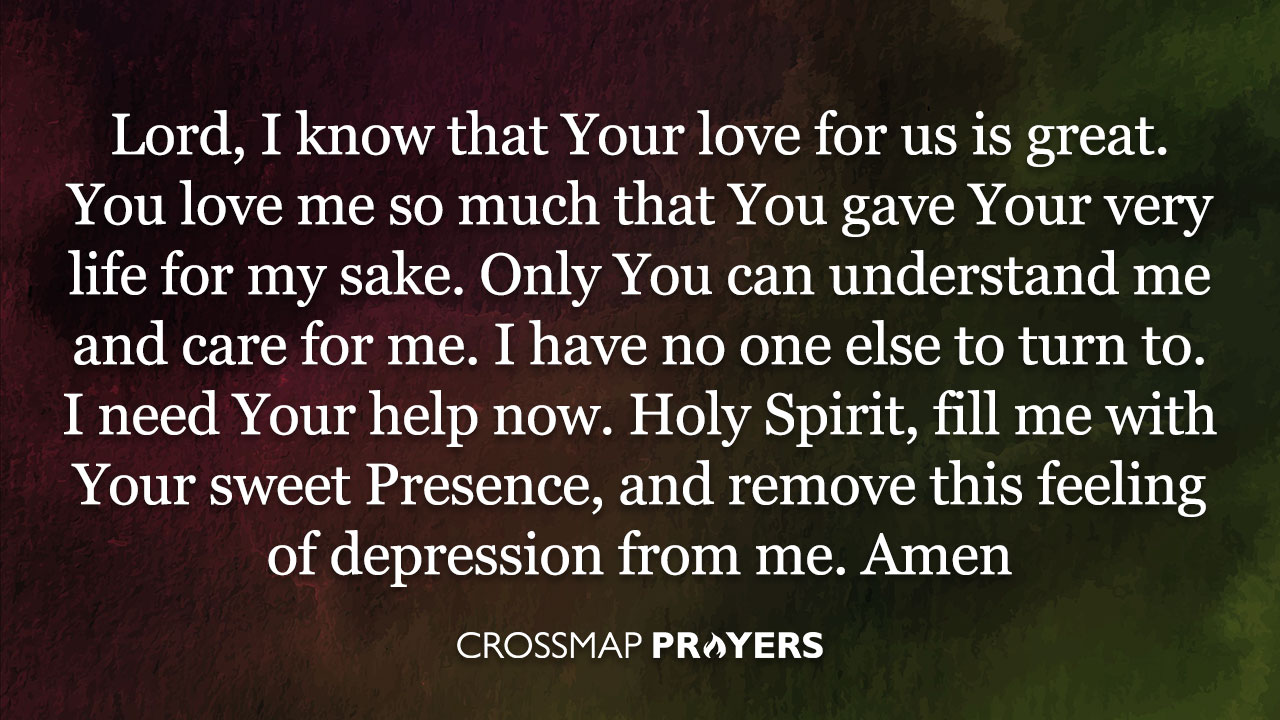 Prayer of Deliverance from Depression