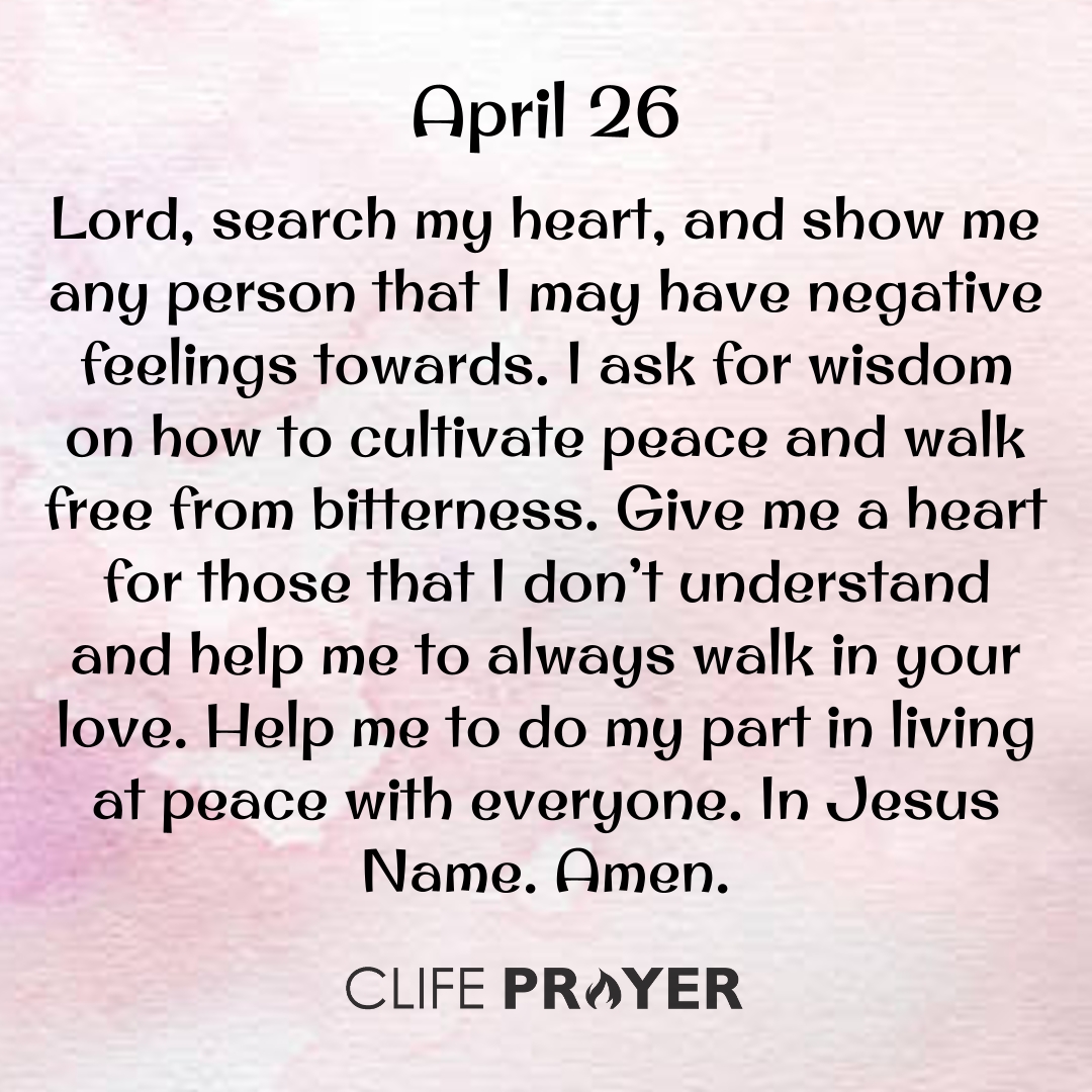 Lord, search my heart