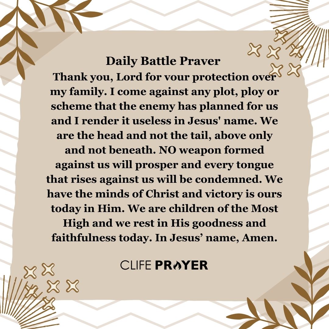 Daily Battle Praver