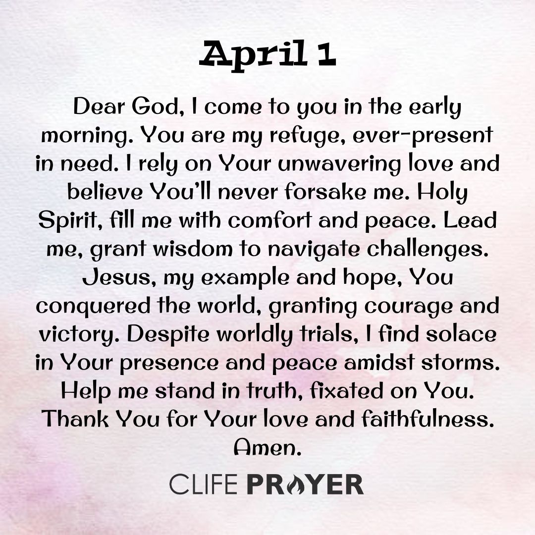 A Prayer for God’s Help